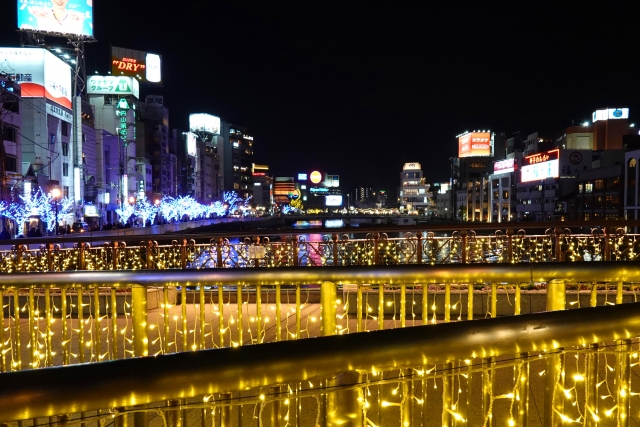 福岡市博多区中洲夜景